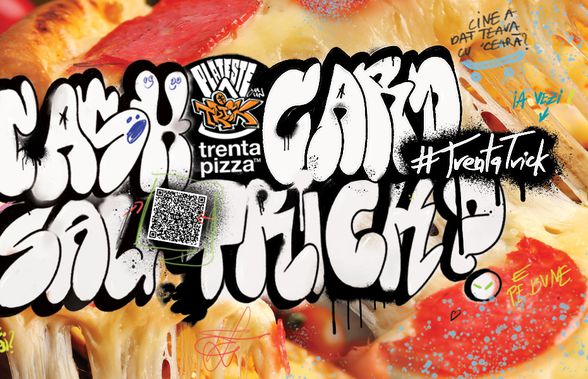 Pizzeria la care se poate plăti cu trickuri