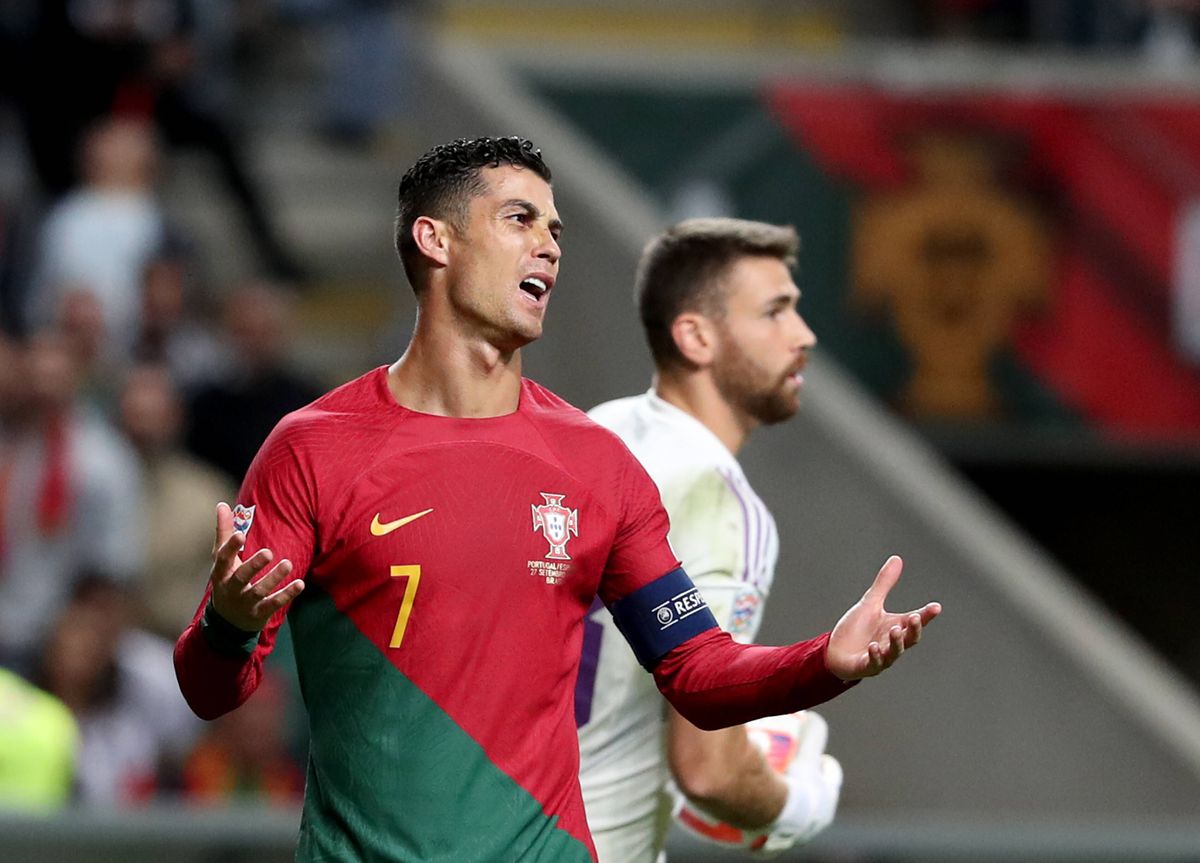 Cristiano Ronaldo, în Portugalia - Spania