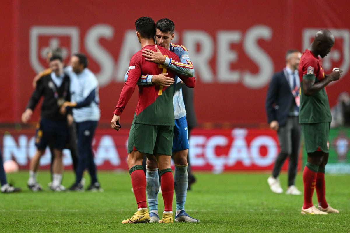 Cristiano Ronaldo, în Portugalia - Spania