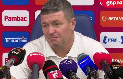 Daniel Oprița acuză, după înfrângerea din Cupă: „E ca și cum au pistolul la ei. «Taci, că te împușc!»”