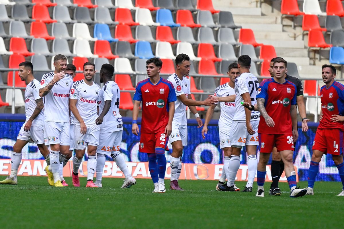 CSA Steaua Bucuresti x Universitaea Cluj 28/09/2023 na Taça da