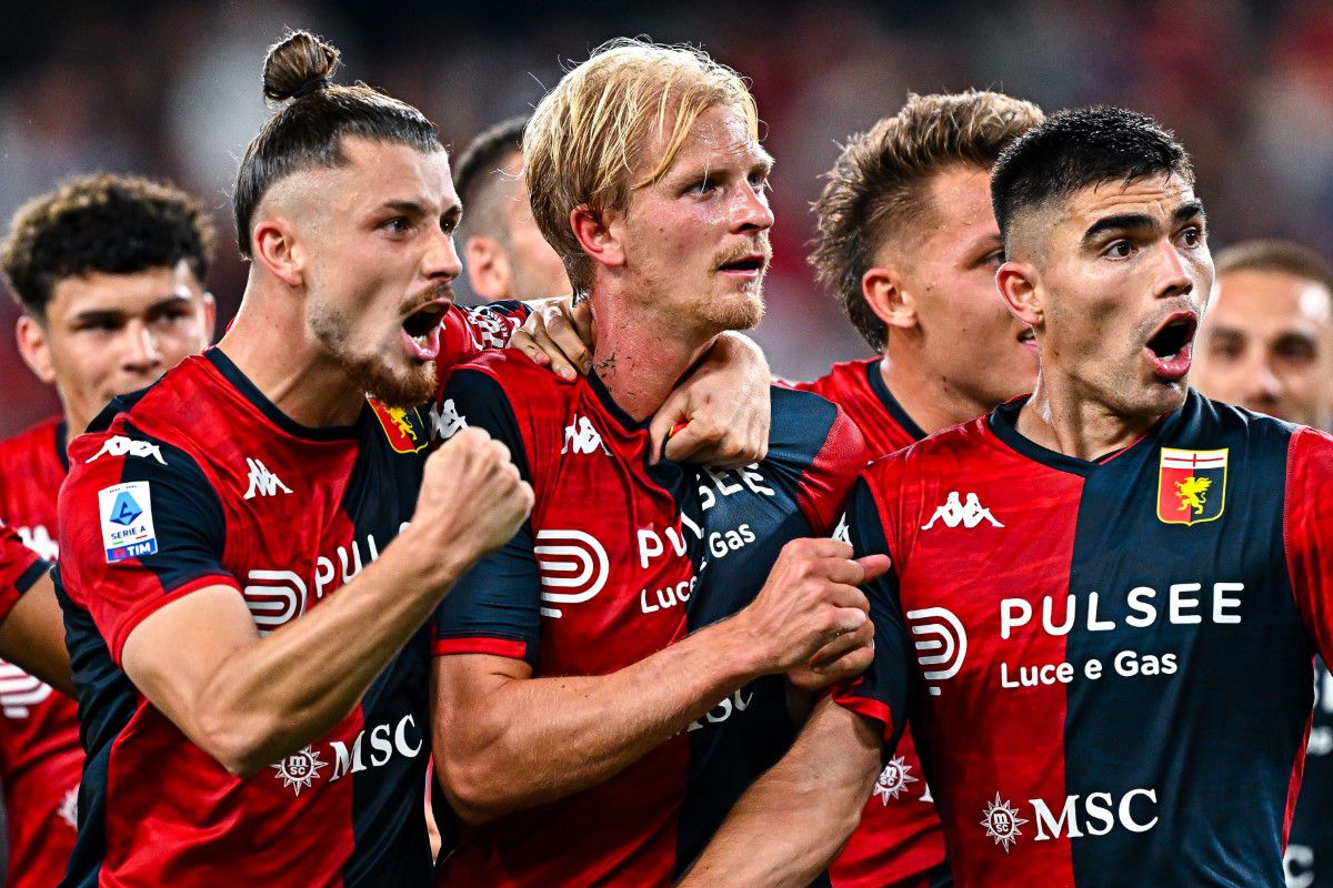 Genoa genială: meci perfect cu AS Roma, 4-1 » Radu Drăgușin, pasă de gol în fața lui Jose Mourinho