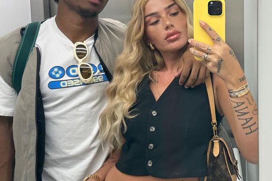 Karim Adeyemi și iubita lui, Loredana (foto: instagram)