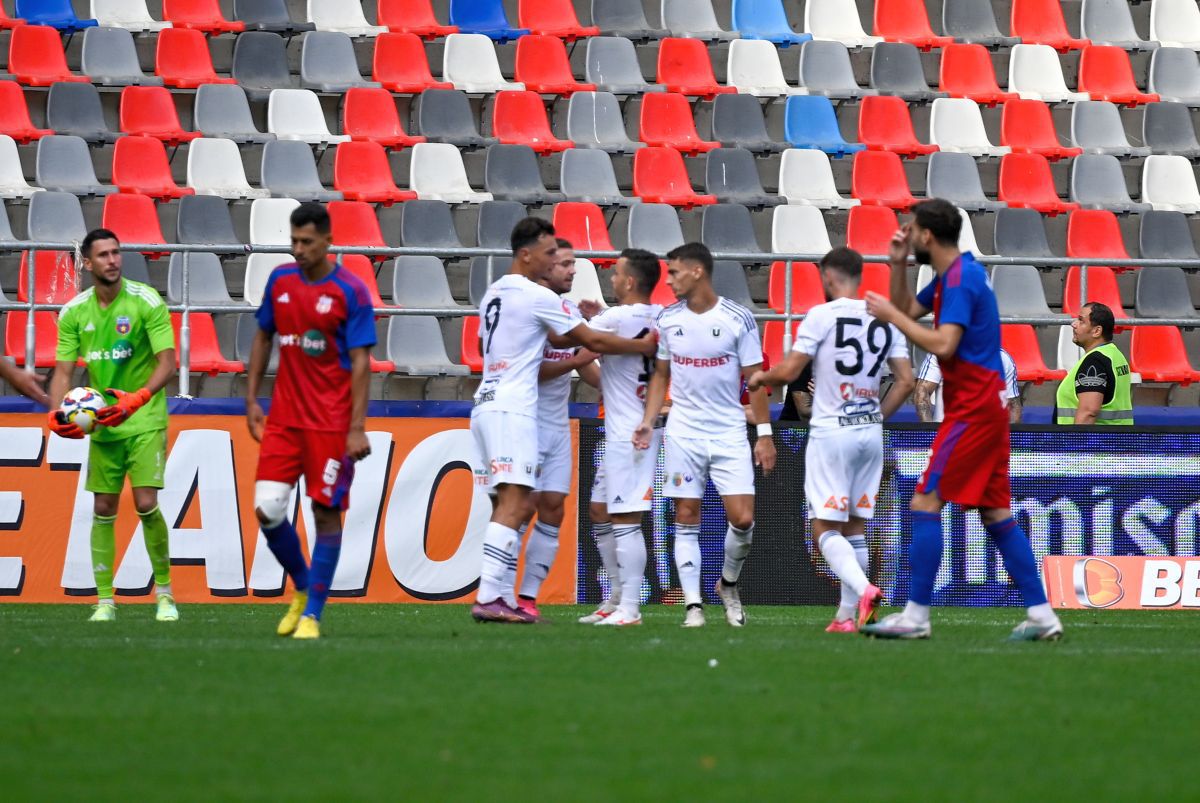 CSA Steaua - U Cluj 1-3 » Debut de coșmar pentru „militari” în Cupa României: înfrângere categorică în Ghencea