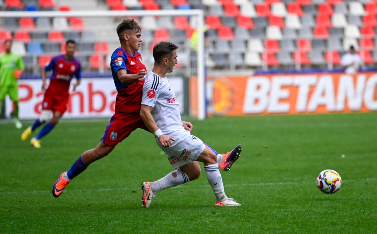 CSA Steaua - U Cluj în Cupa României Betano. Meci din grupa B