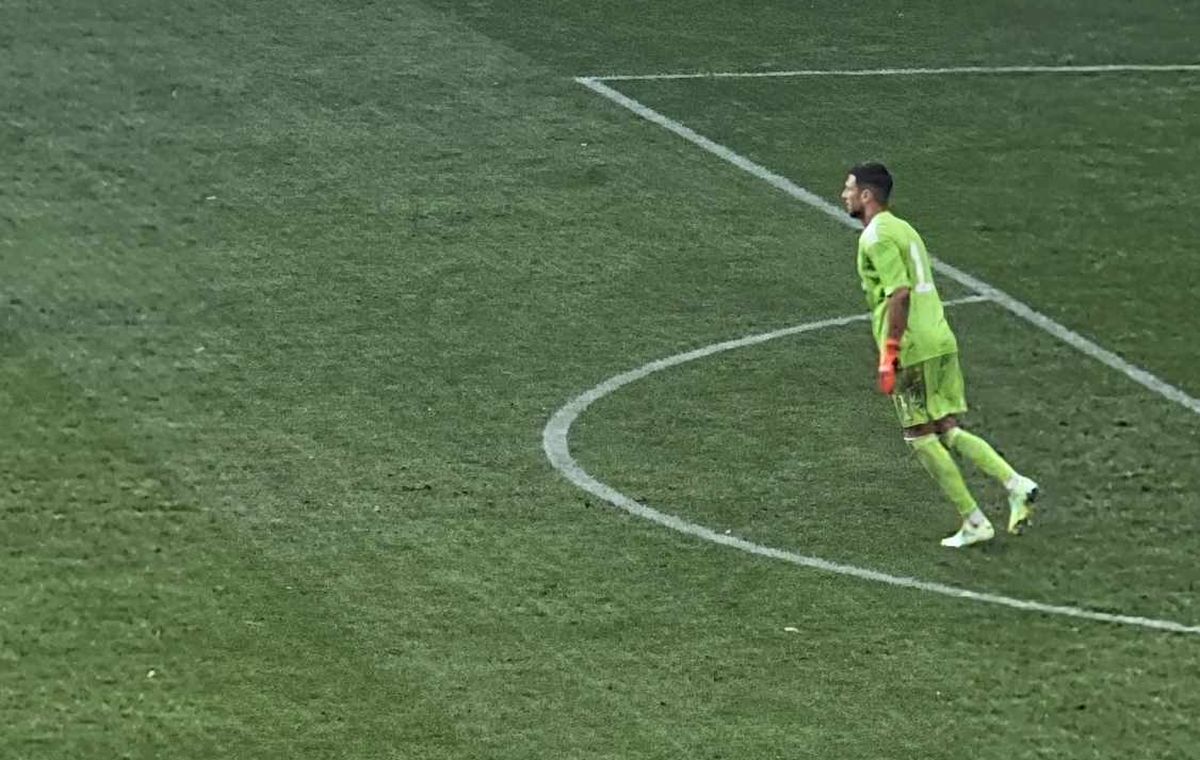 Gazonul din Ghencea suferă! Imagini de la meciul de Cupă, dintre CSA Steaua și U Cluj