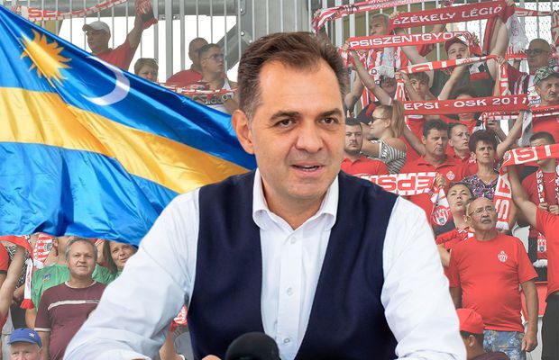 Primarul din Sf. Gheorghe, care a aplaudat decizia lui Chivulete de a opri meciul Sepsi - FCU Craiova pentru scandări xenofobe, cere autonomia Ținutului Secuiesc: „Europa se schimbă sub ochii noștri...”