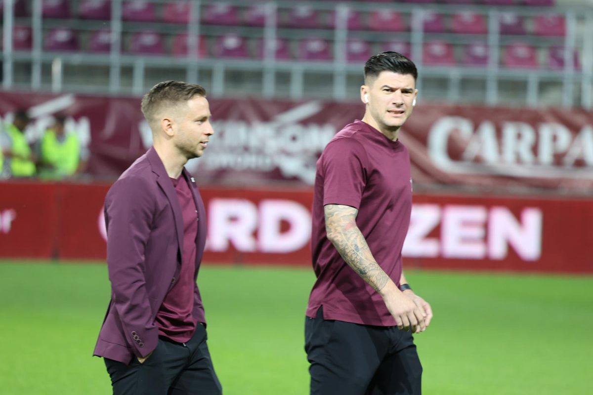 Rapid - Oțelul Galați, imagini înainte de meci