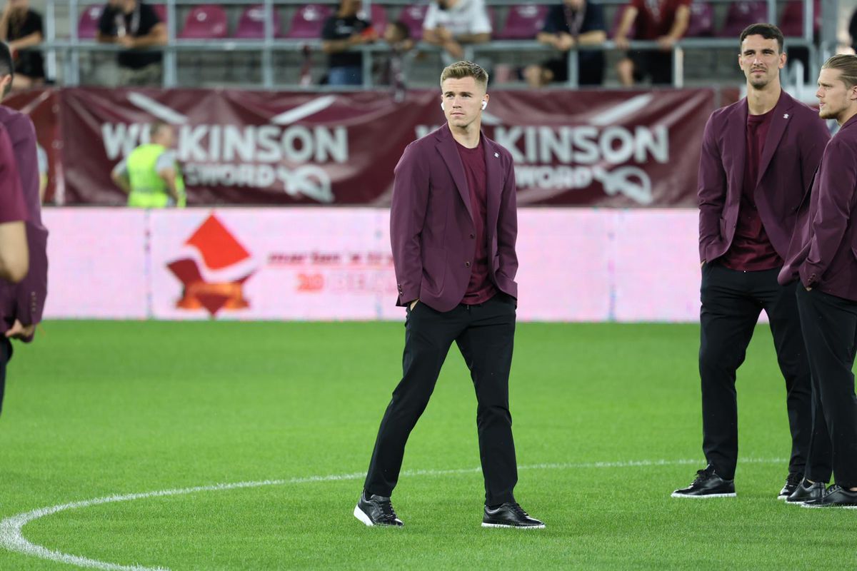 Rapid - Oțelul Galați, imagini înainte de meci