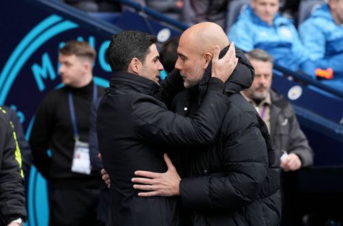 Mikel Arteta și Pep Guardiola, în tabere diferite după ce au colaborat la Manchester City / Foto: Imago