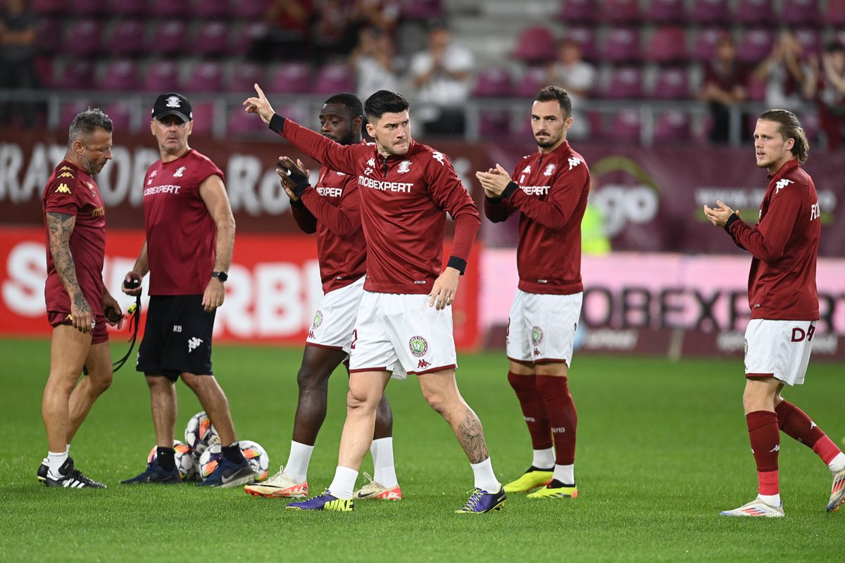 Premieră la Rapid în acest sezon » Decizia lui Marius Șumudică