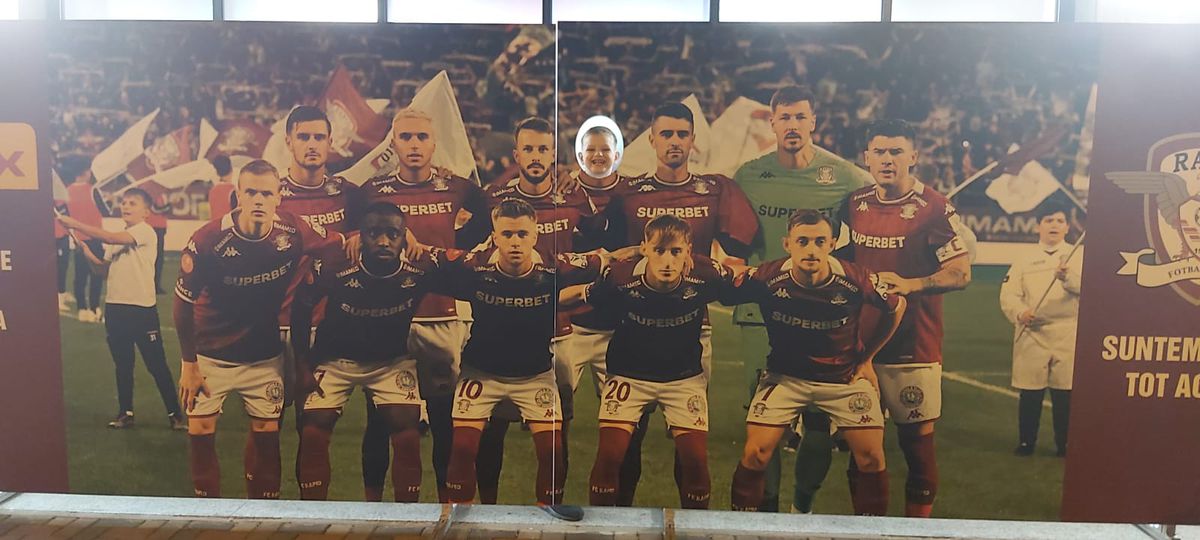 Rapid - Oțelul Galați, imagini înainte de meci