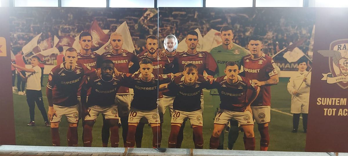Rapid - Oțelul Galați, imagini înainte de meci