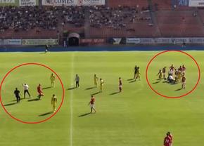 Scene revoltătoare în Liga 2 din România » Peste 3 minute pentru ca doctorii să ajungă la fotbalistul căzut pe teren: medicii au luat-o la fugă, fără ambulanță