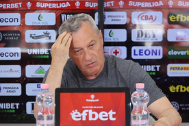 Mircea Rednic a lipsit de la CFR Cluj – UTA 1-3, însă un jucător i-a lăudat tactica: „M-a ajutat foarte mult”