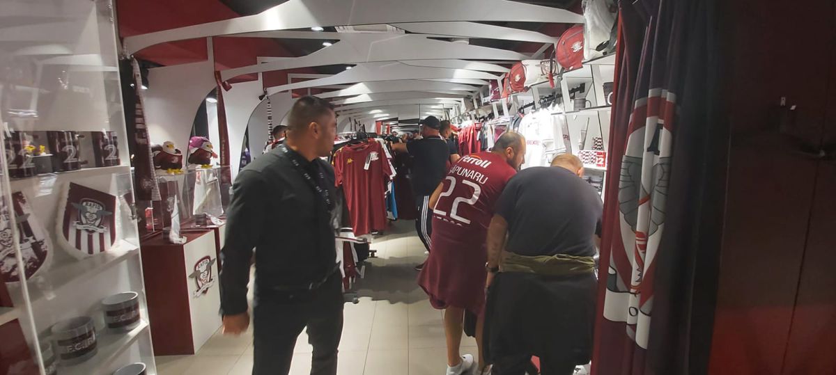 Rapid - Oțelul Galați, imagini înainte de meci