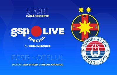 FCSB - Oțelul » Roș-albaștrii caută victoria în campionat, după o pauză de mai bine de două luni! Comentăm la GSP Live Special