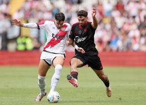 Andrei Rațiu, 100 de minute în Vallecano - Sevilla » Decis de un gol în minutul 87