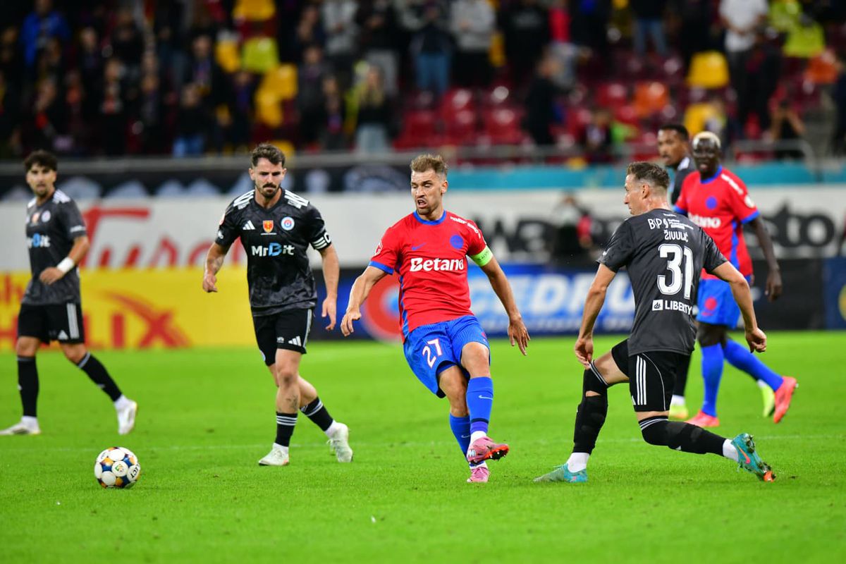 FCSB - Oțelul, imagini din timpul partidei de pe 28 septembrie 2025 // foto: Cristi Preda (GSP)