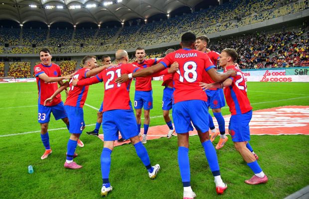 FCSB „a spart gheața” în Superliga! » Prima victorie în campionat după mai bine de două luni! Clasamentul ACUM