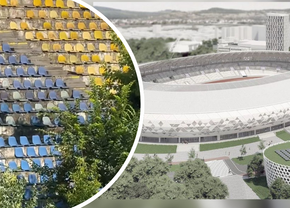 Primarul se laudă că salvează stadionul ruină, vânat de mafia imobiliară: "Mai facem un pas pentru un nou stadion”
