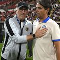 Laurent Blanc (stânga) și Simona Inzaghi Foto: Imago