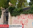 Palatul lui Gigi Becali a fost vandalizat / Foto: captură ecran Antena 1