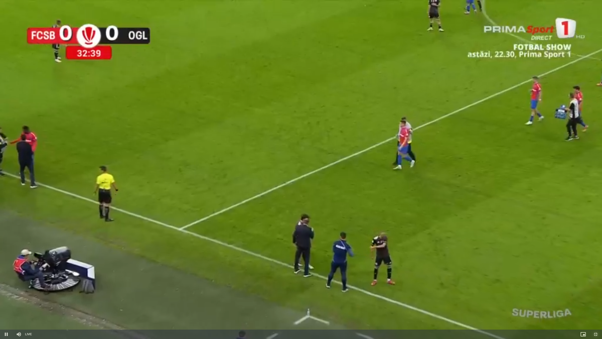 Ghinion pentru FCSB! Titularul a ieșit accidentat și poate rata meciul cu Young Boys