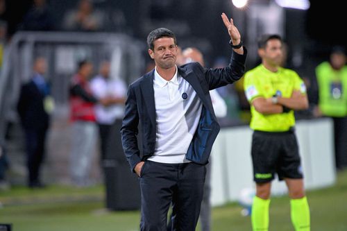 Cristi Chivu, în timpul meciului Cagliari - Inter 0-2/ foto: Imago Images