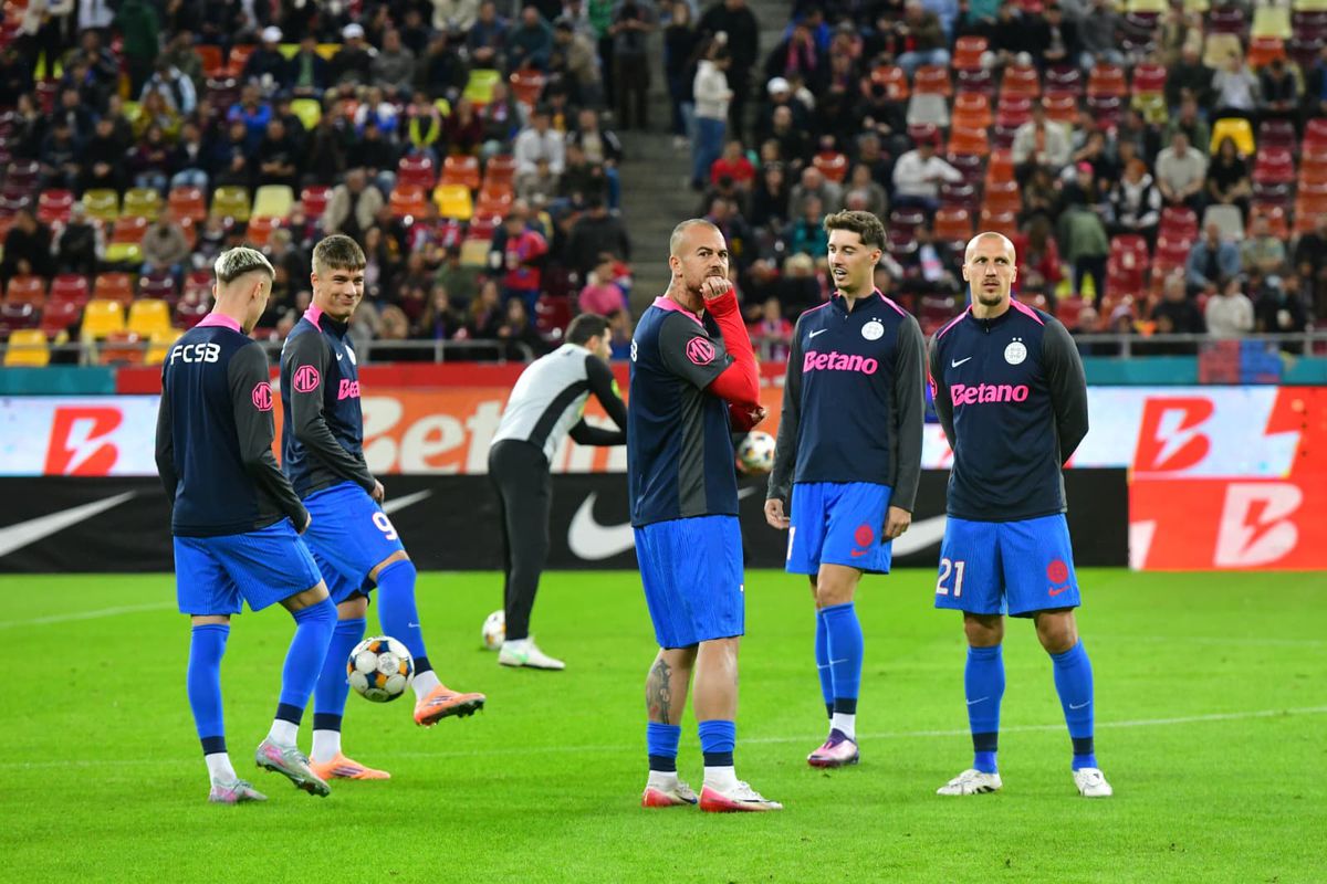 Înainte de FCSB - Oțelul, 28 septembrie