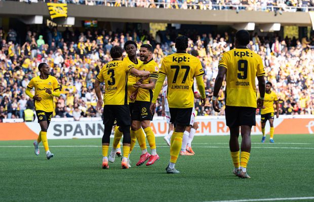 Înaintea meciului cu FCSB din Europa League, Young Boys a fost protagonista unei reprize cu 6 goluri în campionatul Elveției