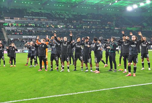 Frankfurt a câștigat cu 6-4 în fața Borussiei Monchengladbach/ foto: Imago Images