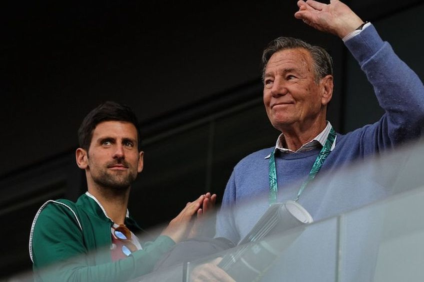 Novak Djokovic, alături de Nikola Pilic/Foto: Instagram (Novak Djokovic)