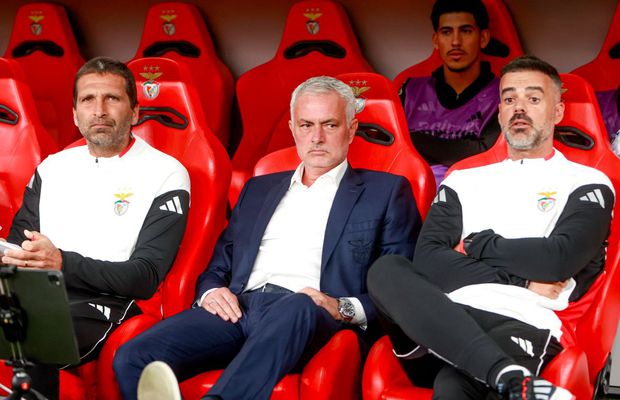 Jose Mourinho, virulent: „Arbitrul n-are personalitate”. Benfica îl susține