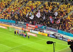 Ce s-a întâmplat pe gazon după FCSB - Oțelul » Scandarea favorită a Peluzei Nord pe Arena Națională
