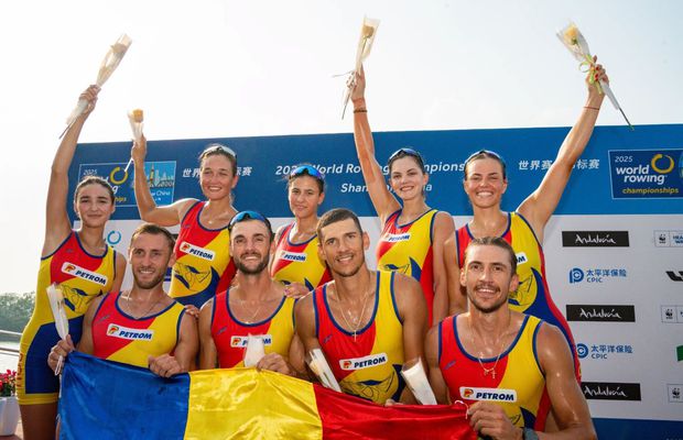 Reacțiile canotorilor după ultima medalie cucerită la Mondialele de la Shanghai: „Chiar a zburat azi”