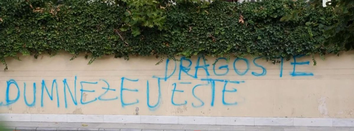 Palatul lui Gigi Becali a fost vandalizat: „Să vină Poliția!” » Făptașul a fost prins și amendat!