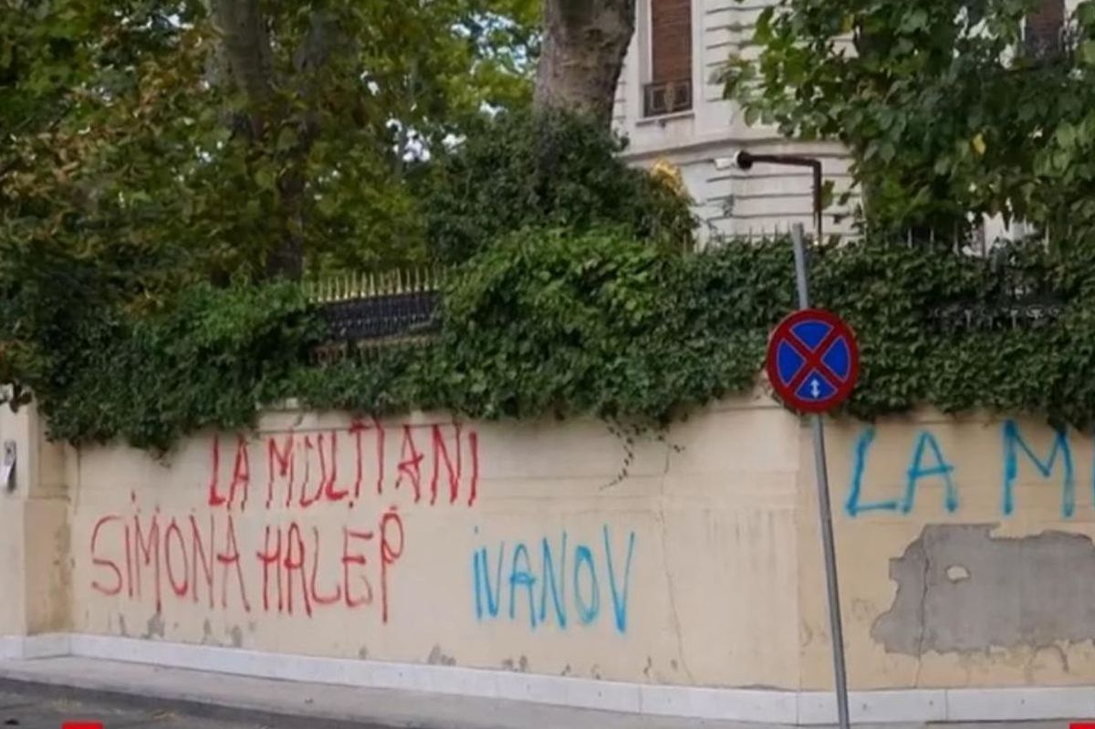 Palatul lui Gigi Becali a fost vandalizat: „Să vină Poliția!” » Făptașul a fost prins și amendat!