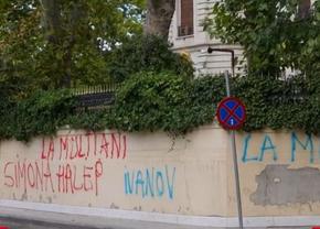 Palatul lui Gigi Becali a fost vandalizat: „Să vină Poliția!” » Făptașul a fost prins și amendat!