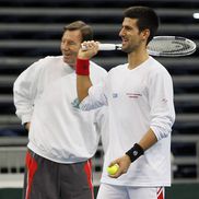 Novak Djokovic și Nikola Pilic/Foto: Imago Images