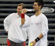 Novak Djokovic și Nikola Pilic/Foto: Imago Images