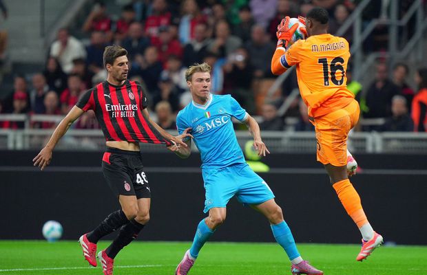 AC Milan i-a administrat lui Napoli prima înfrângere în acest sezon de Serie A