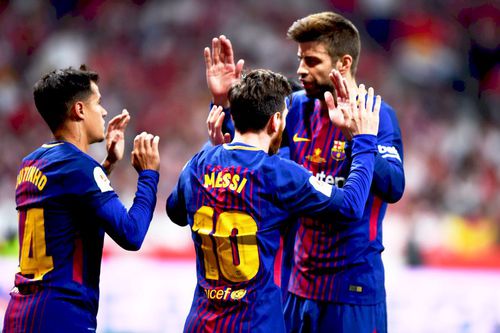 Messi și Pique sunt liderii Barcelonei, foto: Guliver/gettyimages