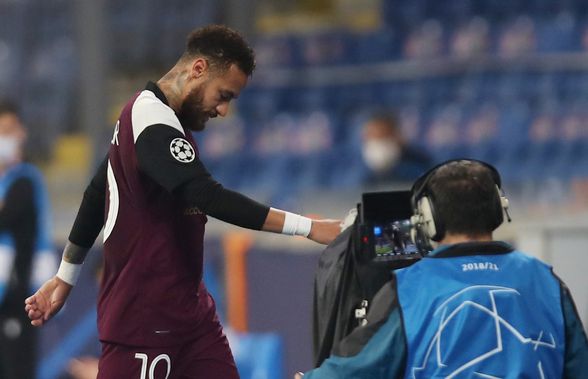 Alertă la PSG! Neymar, schimbat în prima repriză a meciului cu Bașakșehir în urma unei accidentări