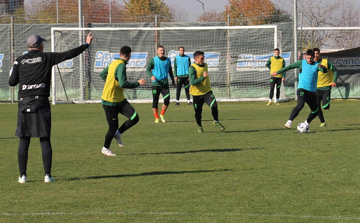 Vești bune pentru FCSB » Ce s-a întâmplat la antrenamentul de azi al echipei