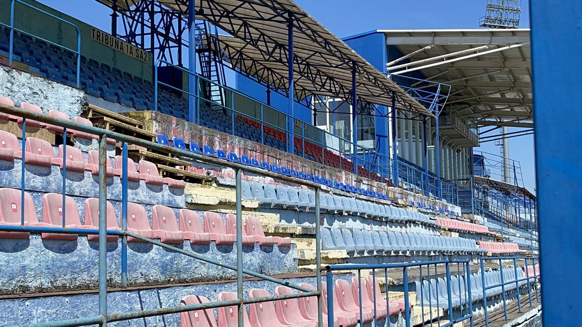 Fără fotbal şi blocat de procese » Imagini dezolante cu stadionul din Târgu Mureș