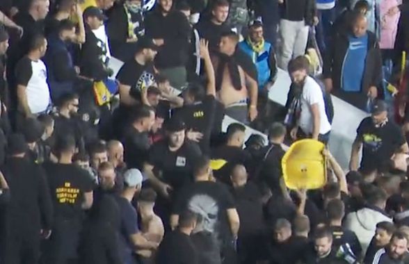 Jandarmeria Română a anunțat pedepsele dictate după incidentele din galeria Petrolului » Câți fani au primit interdicție pe stadioane