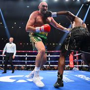 Aproape de un ȘOC istoric! Ngannou l-a trimis la podea pe Tyson Fury, dar a pierdut meciul! Decizie controversată a arbitrilor. Foto: Guliver/GettyImages