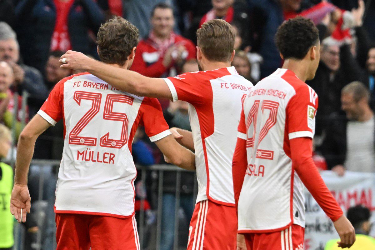 Scor halucinant în Bayern - Darmstadt » La pauză era 0-0, iar campioana Bundesligii a jucat în „10” din minutul 4 + Kane, gol fenomenal de la 50 de metri