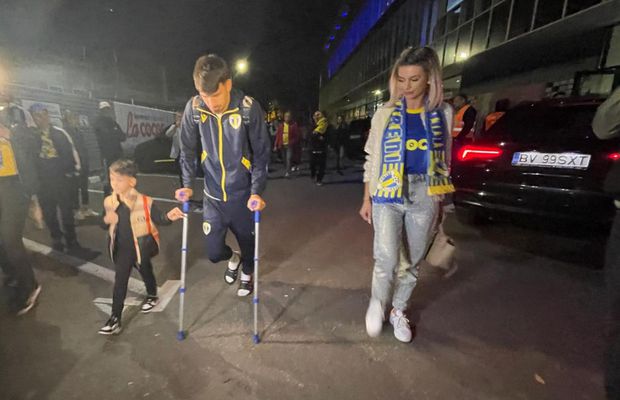 Hanca, în cârje după Petrolul - FCSB: „Nu am simțit așa durere de când sunt în fotbal. Dawa trebuia eliminat”